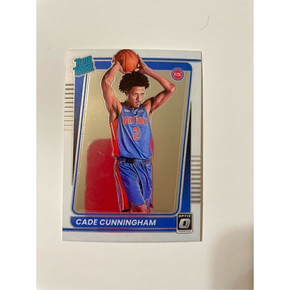 Cade Cunningham rated rookie optic #161 mint condition